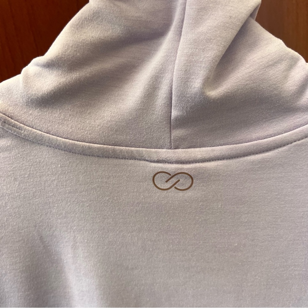 CALIA Pull Over Ombré Size Small Cross Over Mock Neck Sweater Long Sleeves Small - Picture 6 of 13